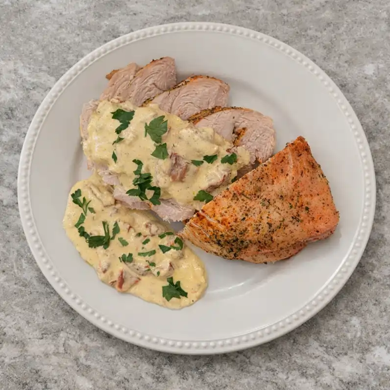 Filet z indyka pieczony