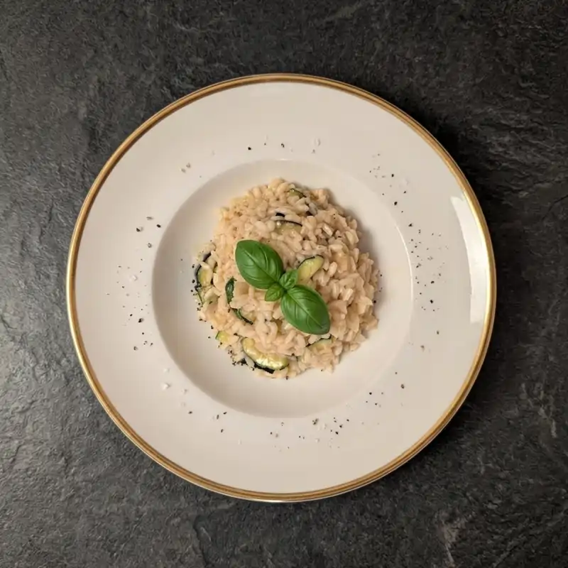 Risotto z cukinią